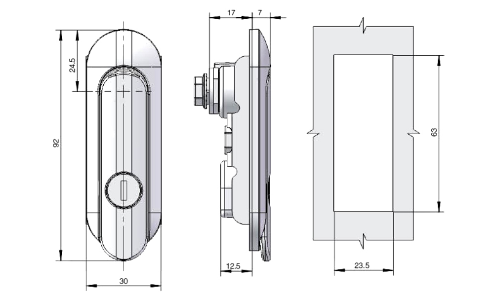 Kích thước: LIDA-AB403