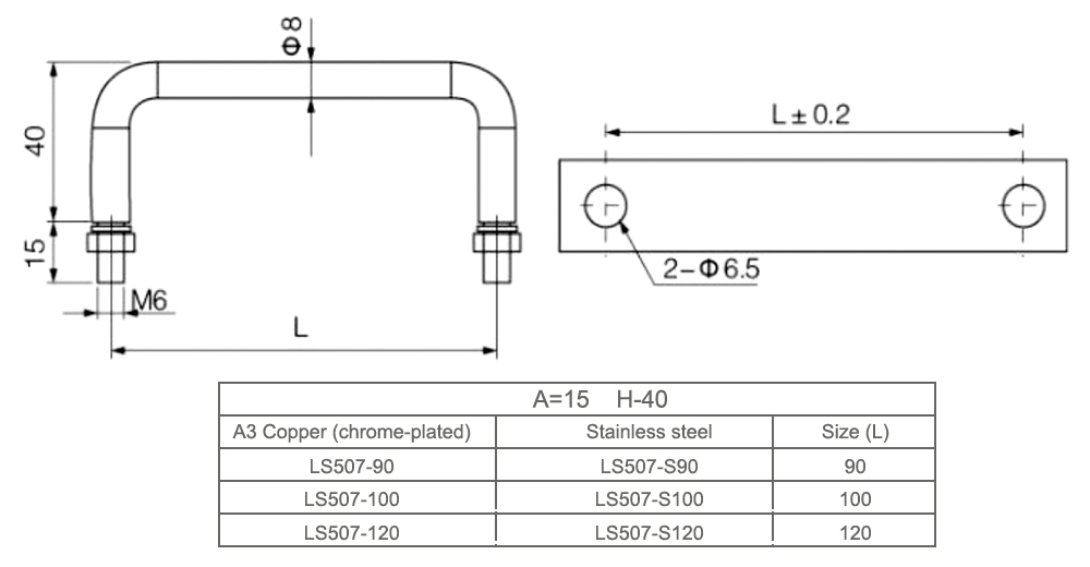Kích thước: LIDA-LS507-1
