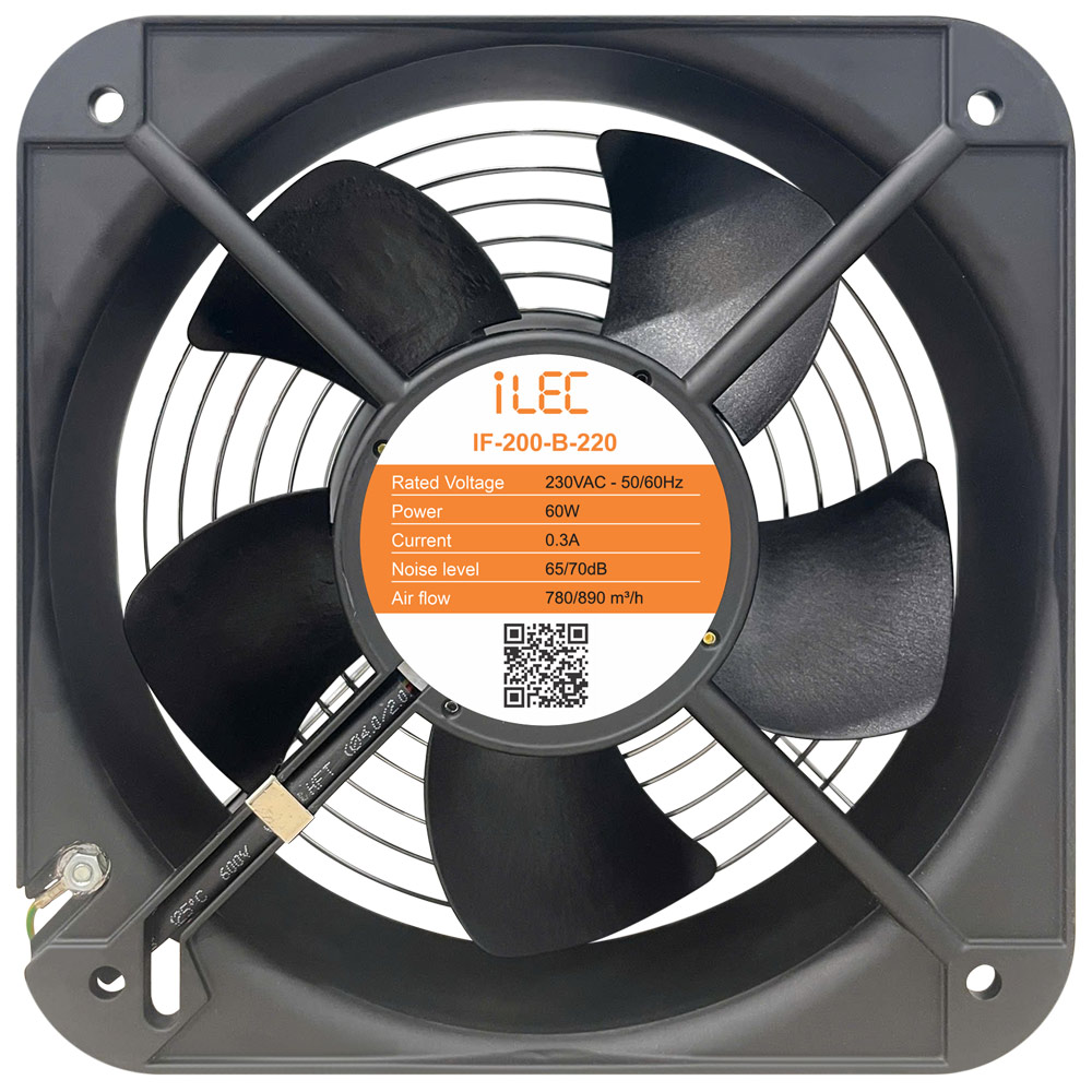 Quạt hút iLEC IF-200-B-230