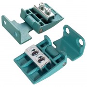 Bản lề bằng kẽm và sắt, sơn màu xanh Lida CL007