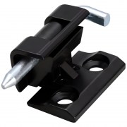 Bản lề bằng kẽm và sắt, sơn màu đen Lida CL020