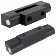 Bản lề bằng kẽm và sắt, sơn màu đen Lida CL032
