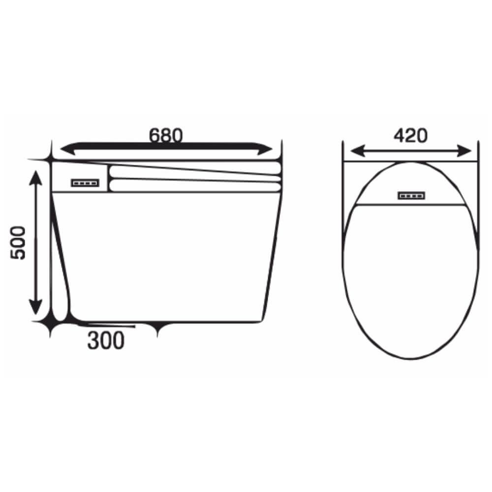 Kích thước Bồn Cầu Một Khối NERVIN NVBC920 width=