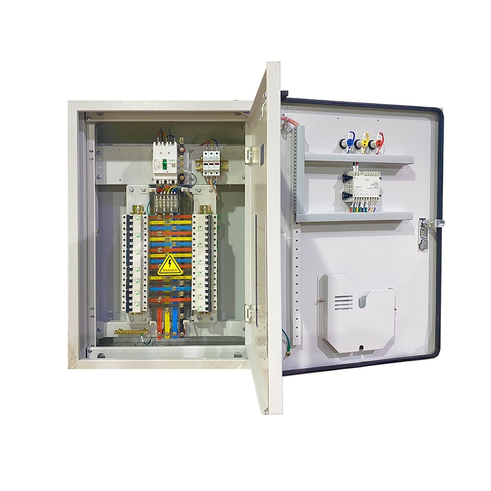 Mặt thiết bị Tủ điện phân phối DB 100A