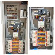 Tủ điện ATS 160A kết hợp phân phối và tụ bù