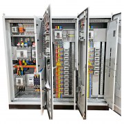 Tủ điện 3 khung : gồm khung ATS 400A kết hợp 2 khung phân phối 250A