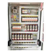 Tủ điện phân phối 100A điều khiển 10 máy làm mát và bơm tuần hoàn kèm 2 thiết bị hạ nhiệt