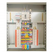 Tủ điện phân phối 150A thiết bị LS thiết kế xương cá dùng CB tép LS