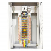 Tủ điện phân phối 250A thiết bị LS thiết kế xương cá dùng CB tép LS