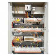 Tủ điện phân phối 100A thiết bị LS thiết kế CB ngang dùng CB tép