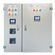 Tủ điện phân phối 100A, 2 khung dùng đồng hồ đa năng