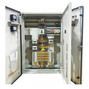Tủ điện phân phối 100A, 2 khung dùng đồng hồ số