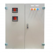 Tủ điện phân phối 100A, 2 khung dùng đồng hồ số